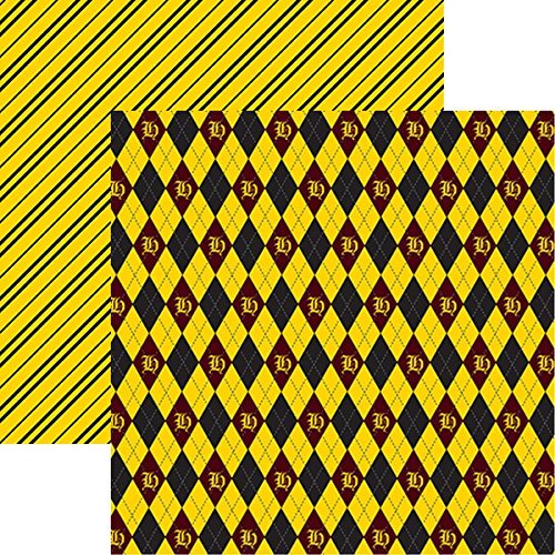 Harry Potter Wizards 101 Plaid Cardstock Paper