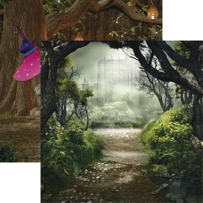 Woodland Elf - 12X12 Scrapbook Papers & Stickers Set by Reminisce