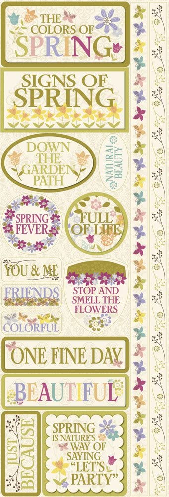 In Bloom Spring Stickers by Reminisce