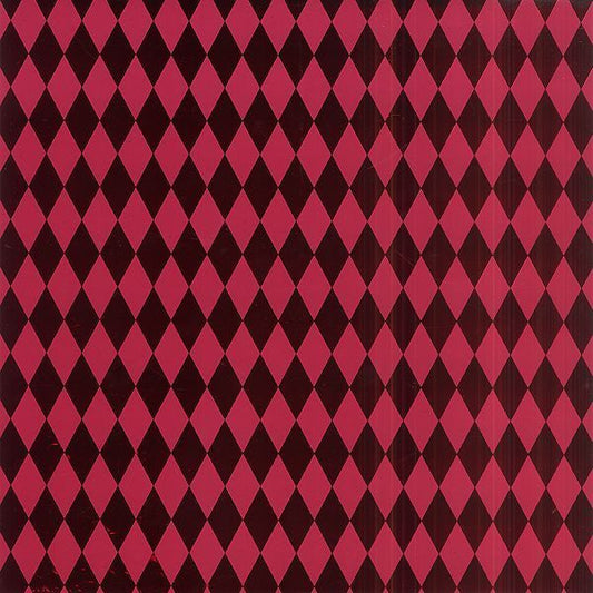 Valentines Night Enchanted Diamonds Patterned Paper