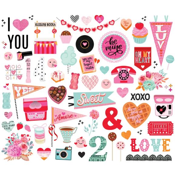 Simple Stories Heart eyes Bits and Pieces