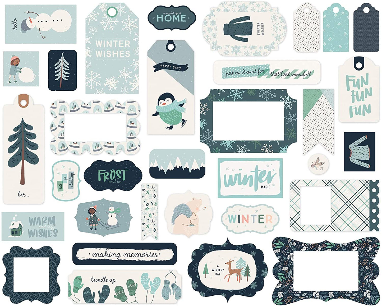 Carta Bella Frames and Tags Ephemera