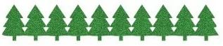 Glitter Christmas Trees Tape