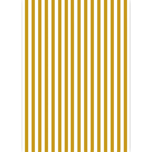 Gold Stripe RubOn Transfer Sheet