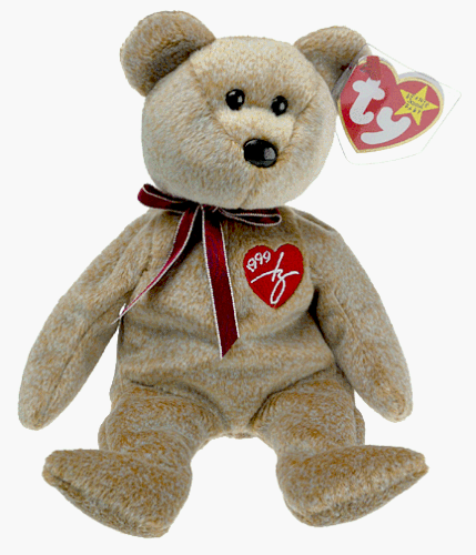 Ty Beanie Babies 1999 Signature Bear Country Croppers