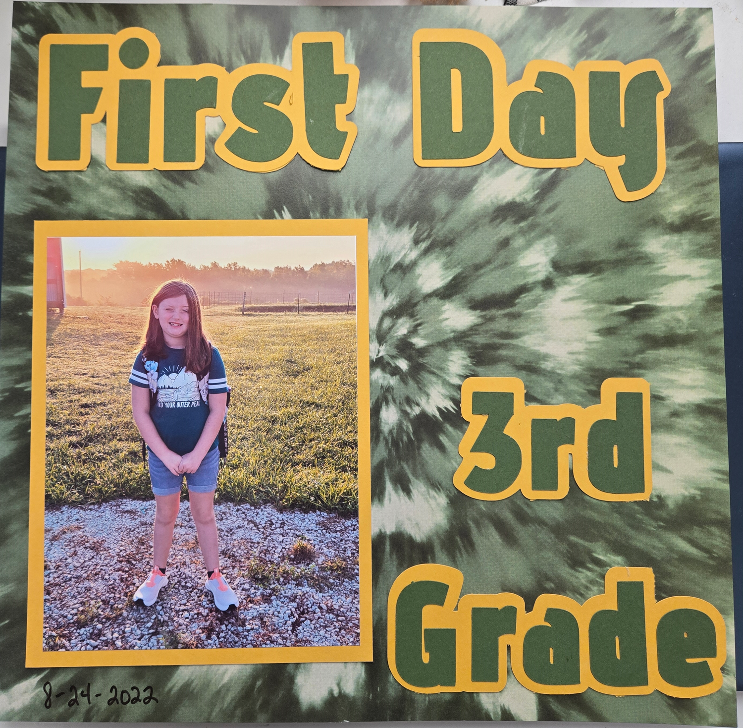 First Day Third Grade – Country Croppers