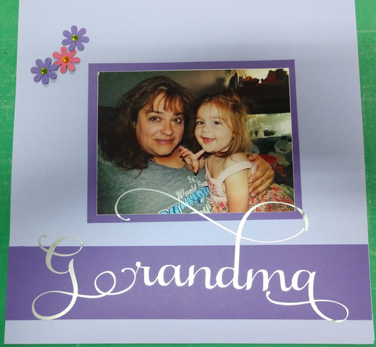 Using Vinyl Titles on Scrapbook Pages