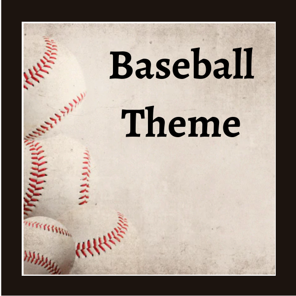 Baseball Theme Products