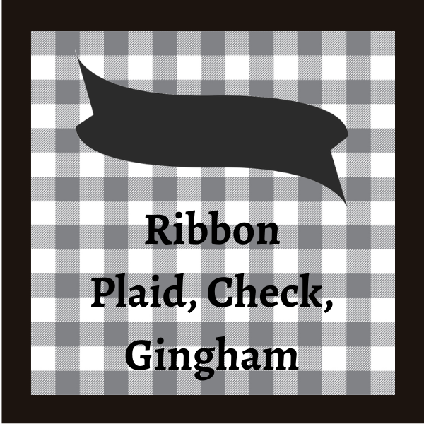 Ribbon - Checks Plaids an Gingham – Country Croppers