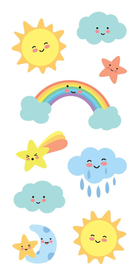 Kawaii Sky Decorative Stickers