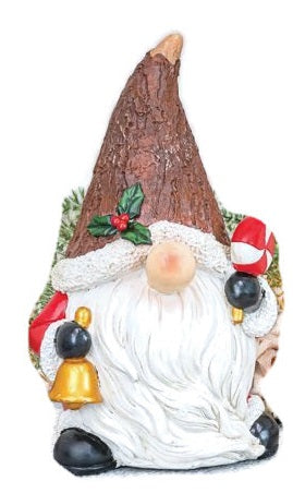 Jolly Gnome Resin Figure Decor