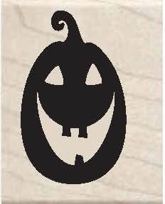 Jack-O-Lantern Wooden Stamp