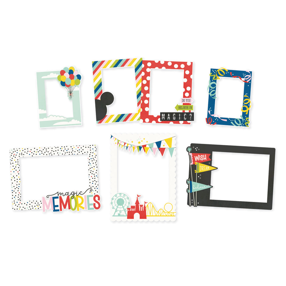 Say Cheese Magic At The Park Chipboard Frames Set – Country Croppers