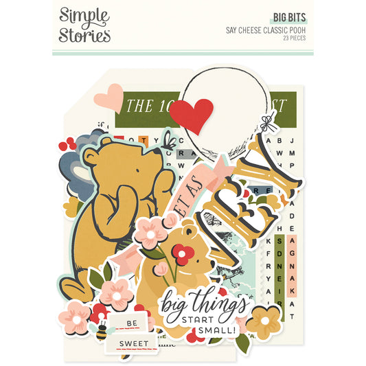 Classic Pooh Big Bits and Pieces Ephemera