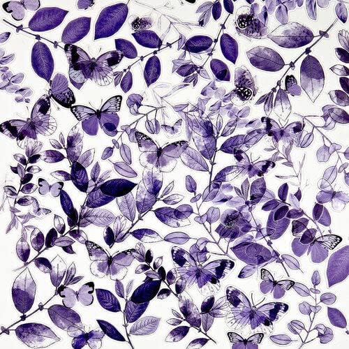 49 and Market Color Swatch Acetate Leaves Lavender