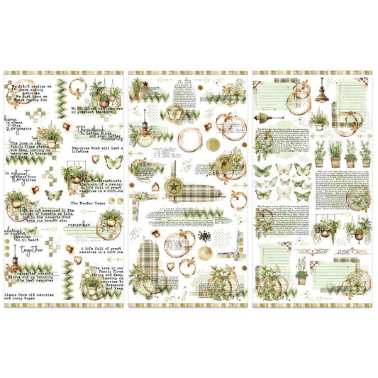 49 and Market Cottagecore RubOn Transfers