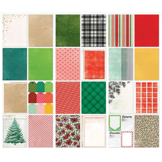 Mistletoe and Memories  6x8 Collection Paper Pack - 49 and Market