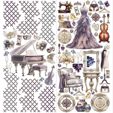 Plume and Petals Lasercut Elements - 49 & Market