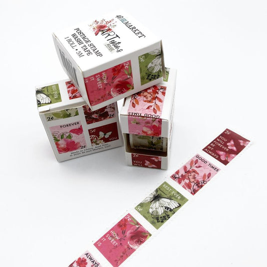 49 and Market Rouge Postage Washi Tape