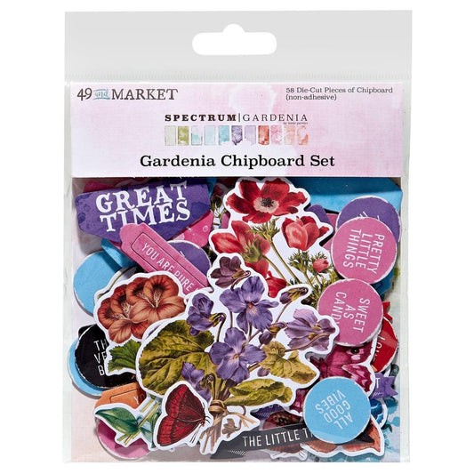 49 and Market Spectrum Gardenia Chipboard