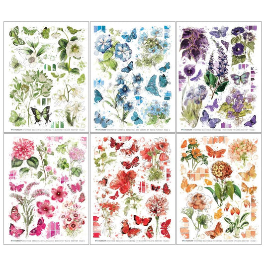 49 and Market Spectrum Gardenia Rub Ons