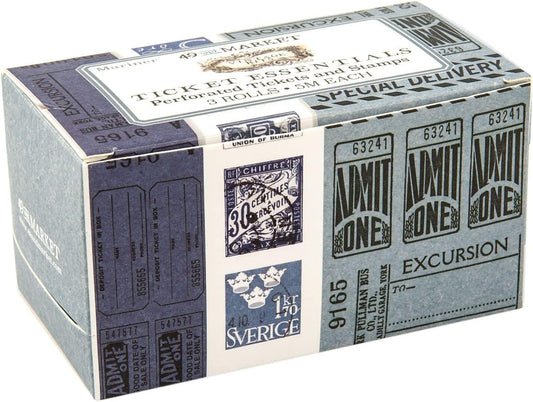 49 and Market Vintage Bits Ticket Essentials Mariner Blue