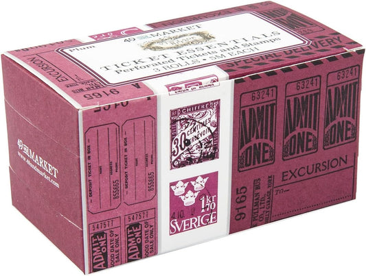 49 and Market Vintage Bits Plum Ticket Essentials