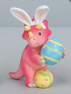 Pink Easter Bunny Dragon Figure