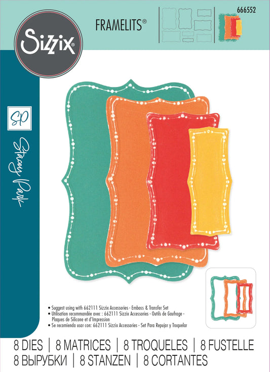 Sizzix Dotted Top Note Die Set 