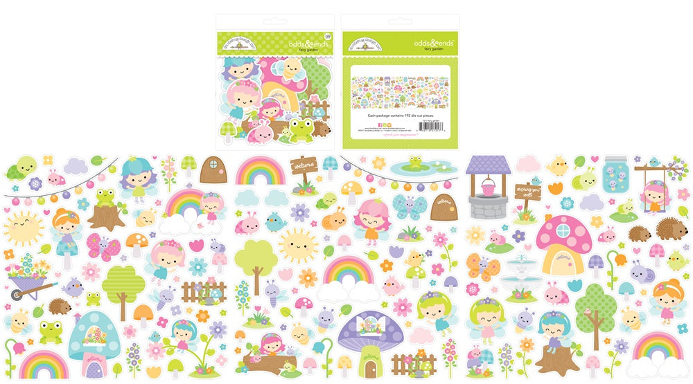 Doodlebug Fairy Garden Odds and Ends Die Cuts