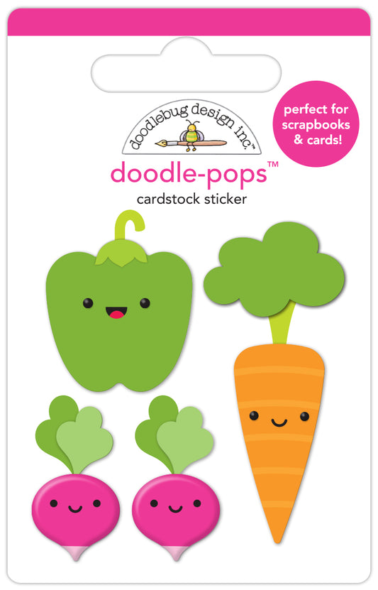 Doodlebug Designs Looking Radishing Doodle Pop Stickers