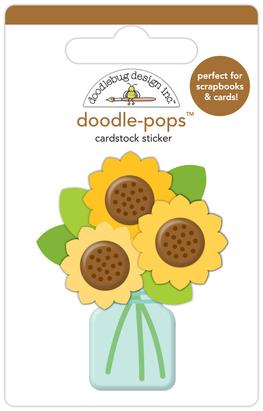 Bit of Sunshine Farmers Market Doodle Pop Stickers