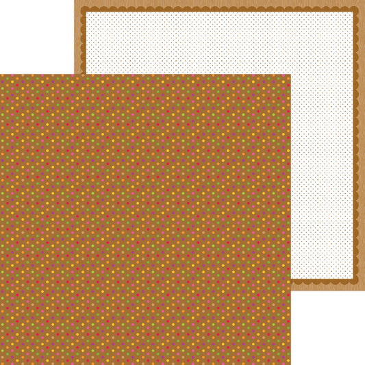 Fall Berries - Farmer's Market 12x12 Scrapbook Paper