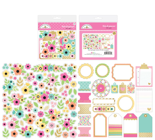 Doodlebug Designs Hello Again Bits and Pieces