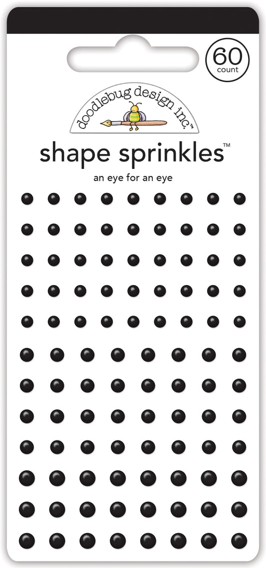 Doodlebug Eye for an Eye Sprinkle Stickers