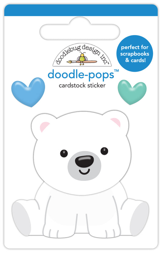 Doodlebug Beary Loveable Doodle Pops Stickers