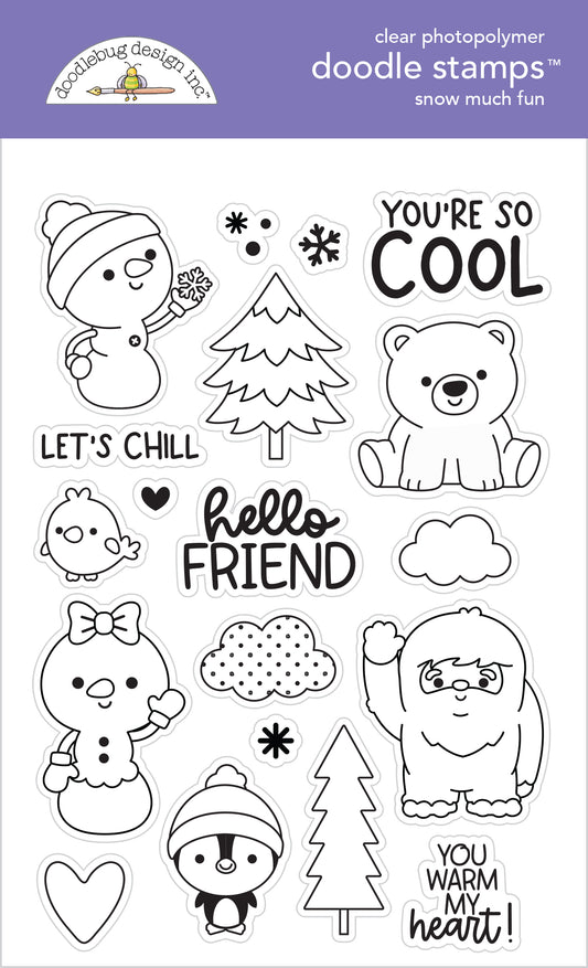 Doodlebug Designs Snow Much Fun Stamps