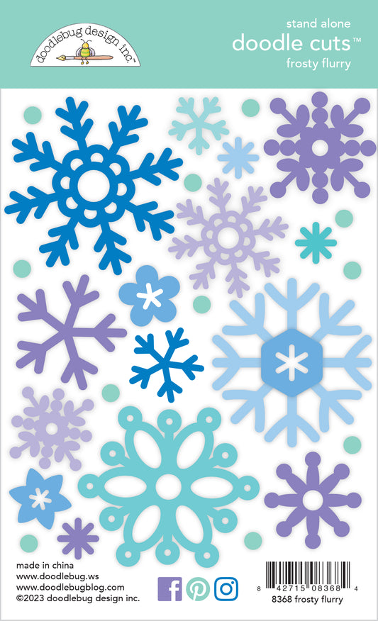 Frosty Flurry Snowflake Dies Snow Much Fun