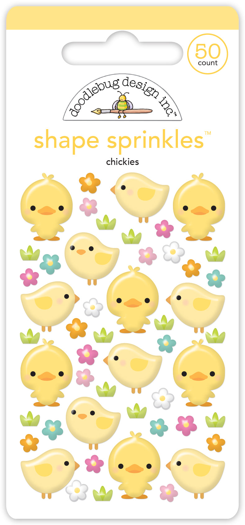 Chickies - Bunny Hop Sprinkle Stickers