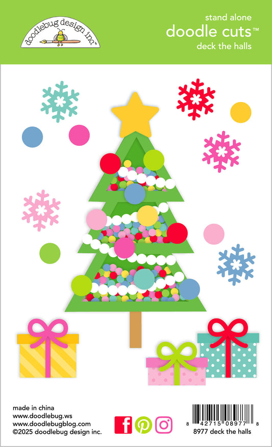 Deck The Halls - Oh What Fun Doodle Cuts