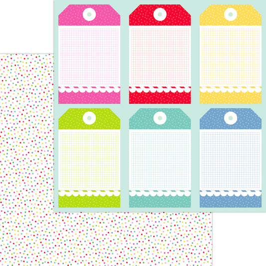 Spot of Cheer - Oh What Fun Scrapbook Paper by Doodlebug Designs