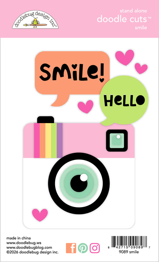 Smile Doodlebut Designs Dies Set