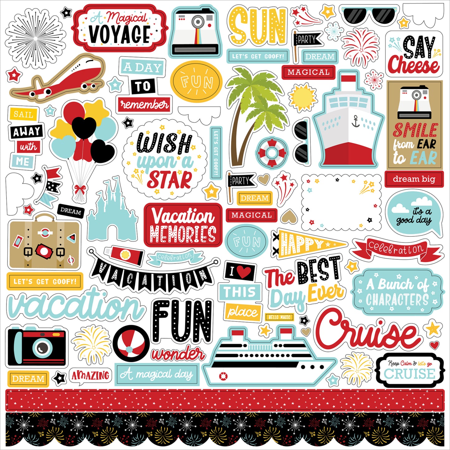Echo Park A Magical Voyage Element Stickers