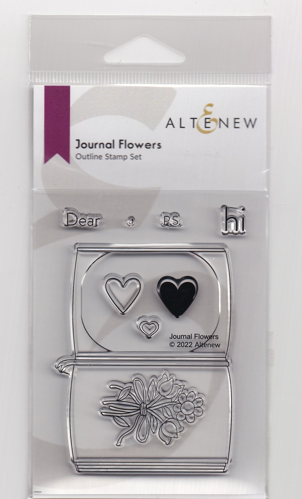 Altenew Journal Flower Stamps