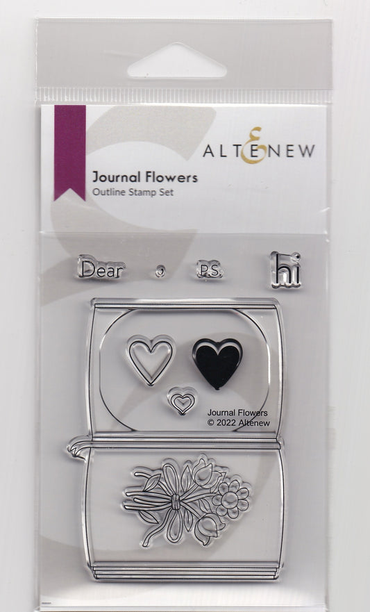 Altenew Journal Flower Stamps