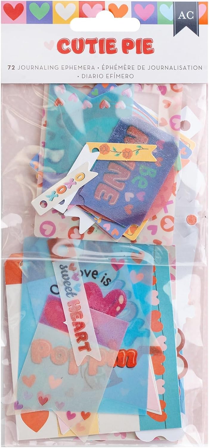 American Crafts Cutie Pie Ephemera