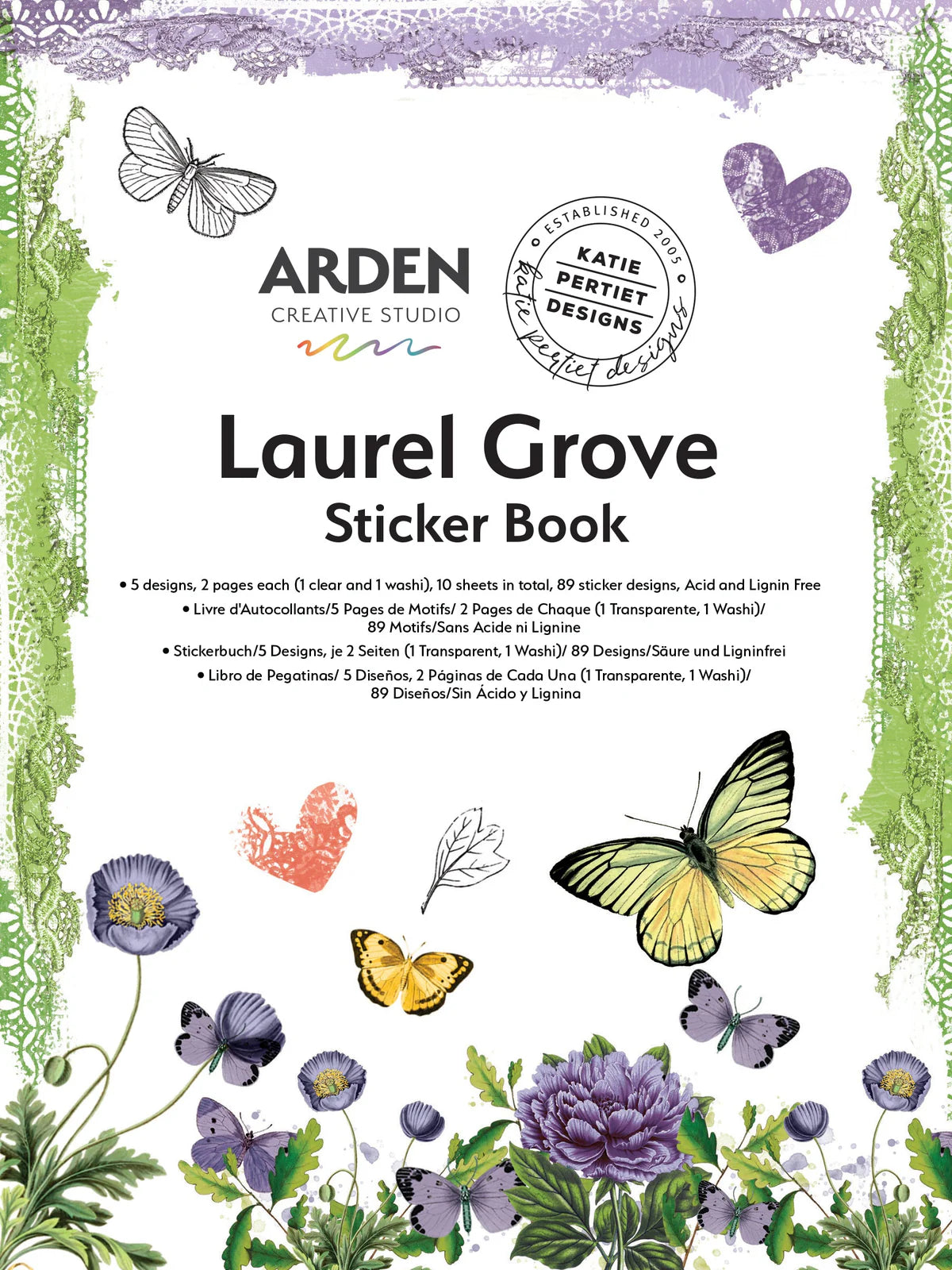 Arden Creative Studio Laurel Grove Sticker Book