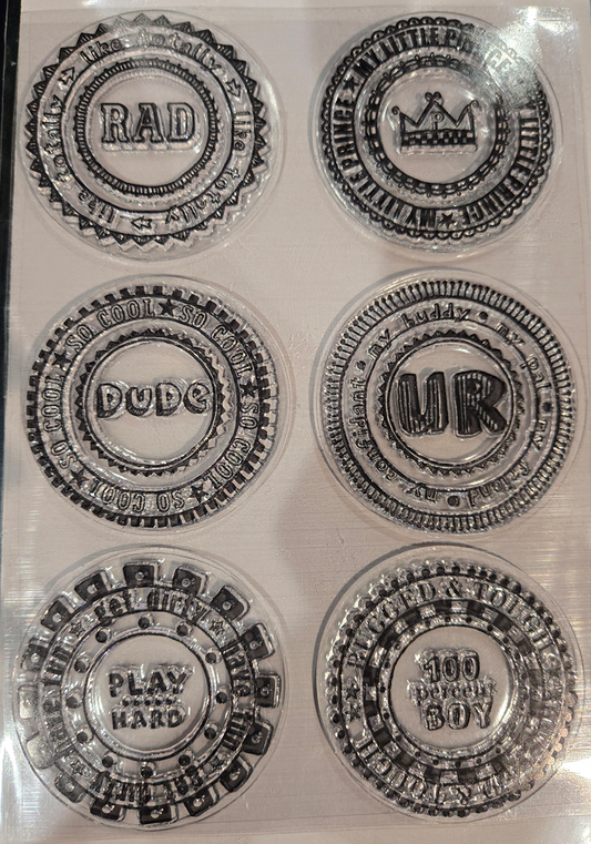 Autumn Leaves Talking in Circles Boys Stamps