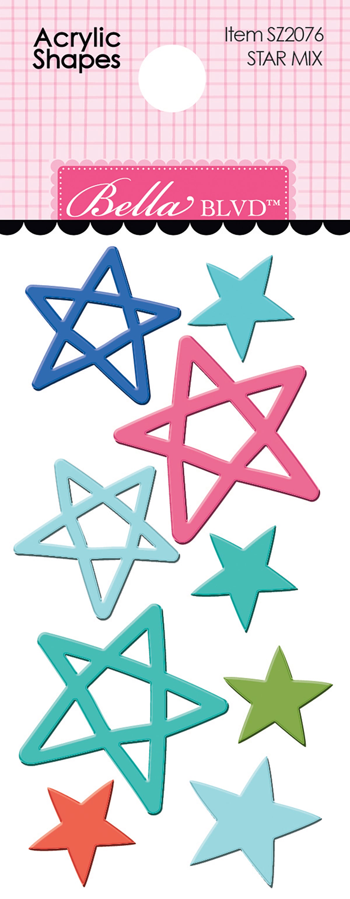 Birthday Bash Star Acrylic Shapes – Country Croppers
