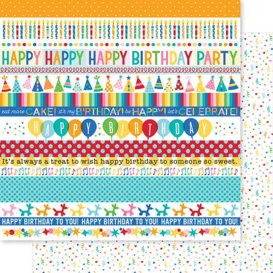 Let's Celebrate - Make a Wish Scrapbook Paper 12x12 – Country Croppers